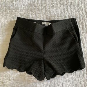 Loft riviera scalloped shorts